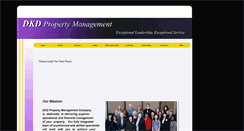 Desktop Screenshot of dkdproperties.com