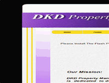 Tablet Screenshot of dkdproperties.com